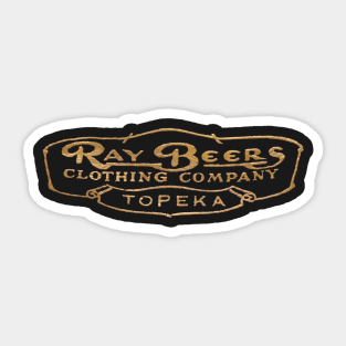 Ray Beers Clothing Company Sticker